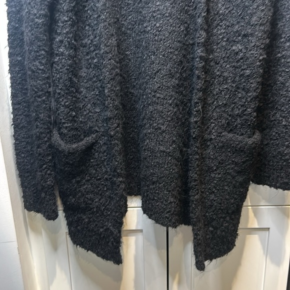 Aritzia Wilfred Free Mohair Wool Blend Oversized Open Front Cardigan Cozy Knit S - Picture 6 of 14